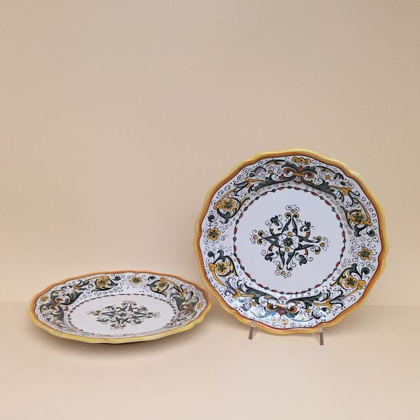 SET OF FRUIT OR DESSERT PLATES OF CM.22D; DESIGN:FOSCARO RICCO